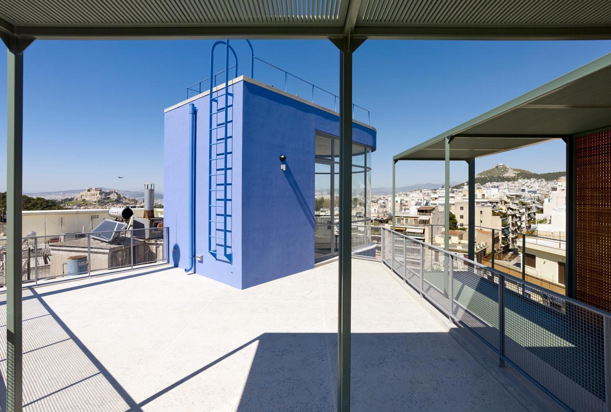 Athens Bluebuilding Daire Dış mekan fotoğraf