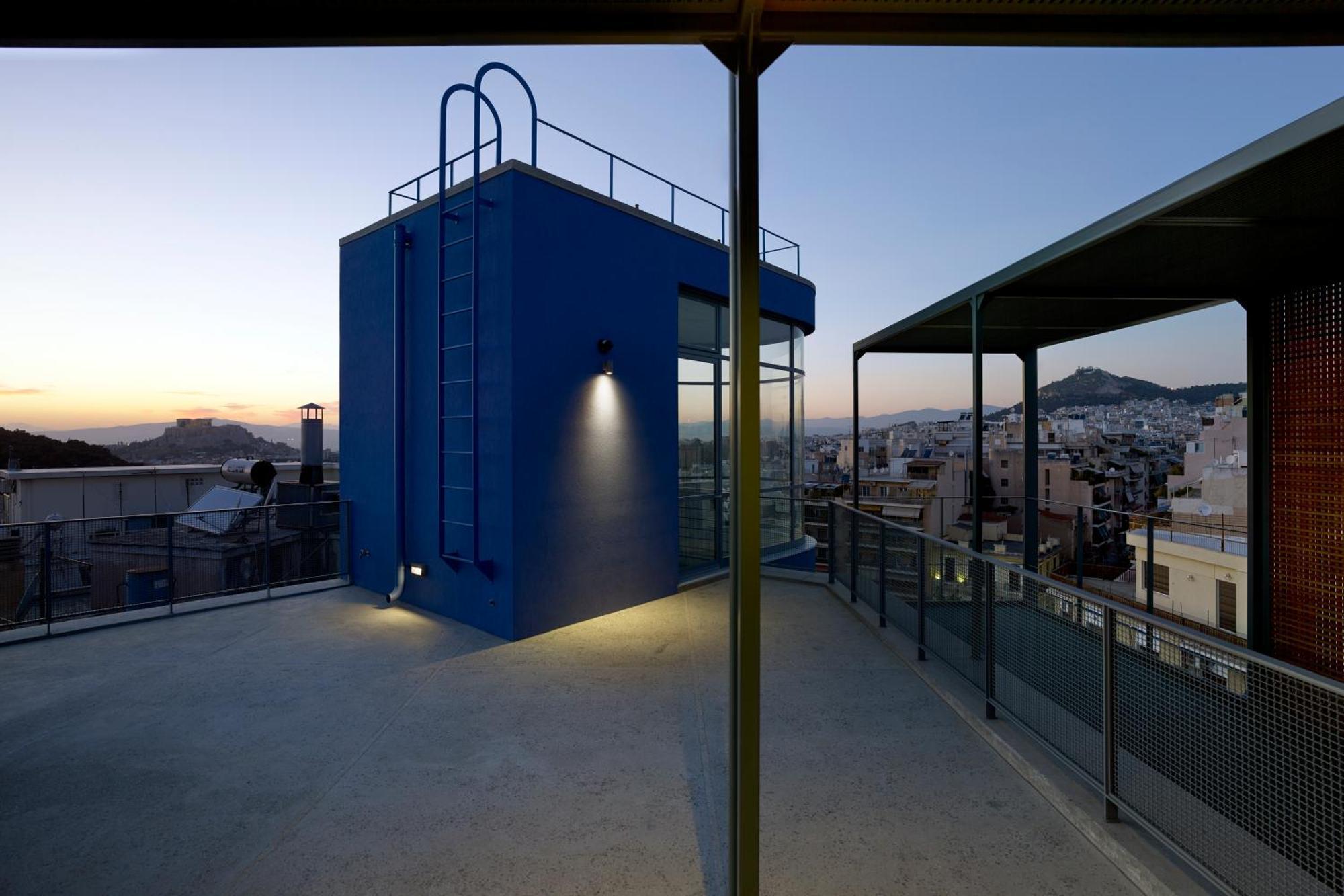 Athens Bluebuilding Daire Dış mekan fotoğraf