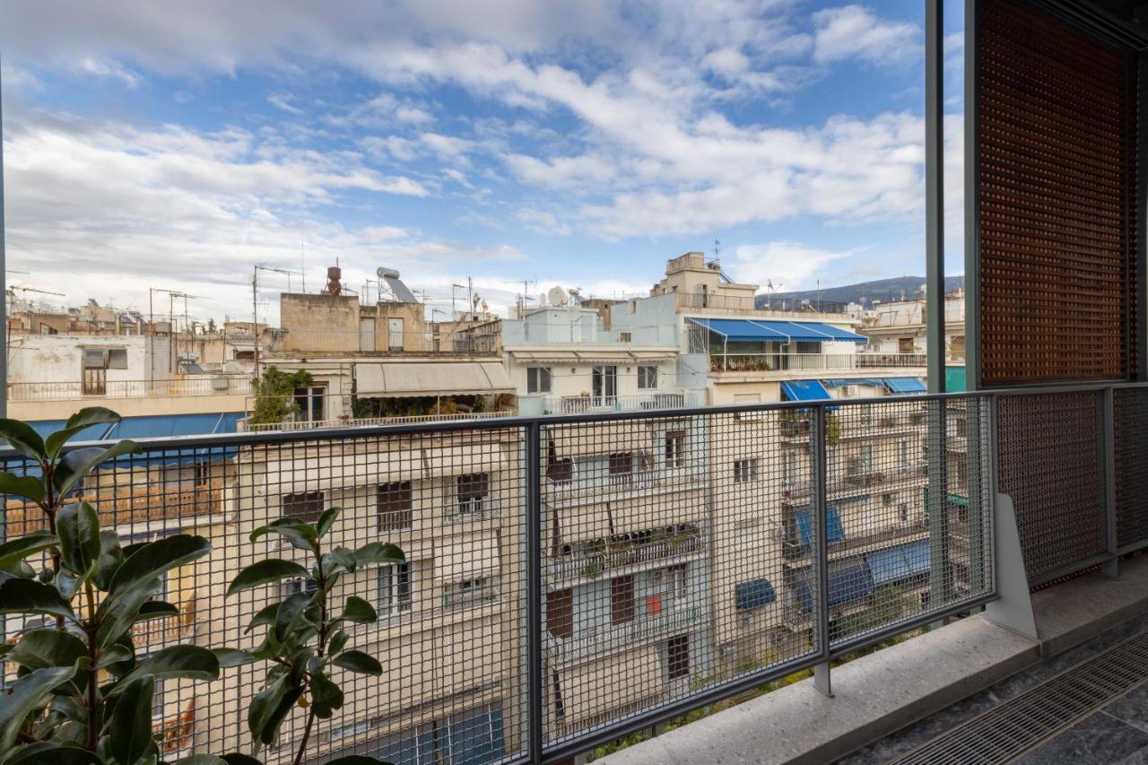 Athens Bluebuilding Daire Dış mekan fotoğraf